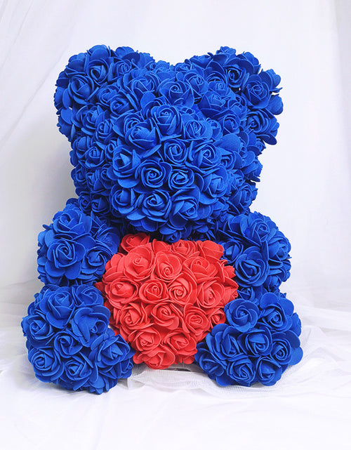 Load image into Gallery viewer, Eternal Life Flower Rose Bear Creative Valentine&#39;s Day Gift
