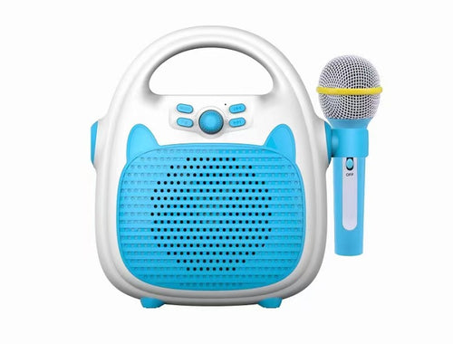 Load image into Gallery viewer, Bluetooth Kids Karaoke Machine Speaker Microphones Rechargeable Portable Toys
