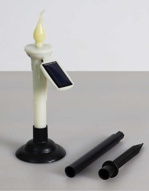 Load image into Gallery viewer, Outdoor Solar Candle LED Ground Lamp Garden Garden Decoration
