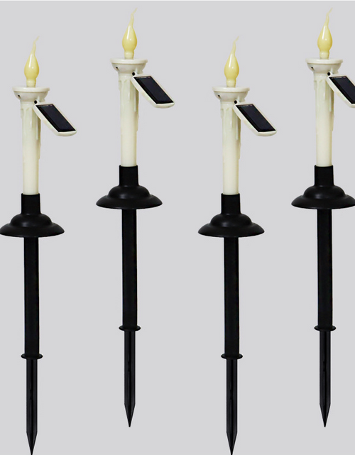 Load image into Gallery viewer, Outdoor Solar Candle LED Ground Lamp Garden Garden Decoration
