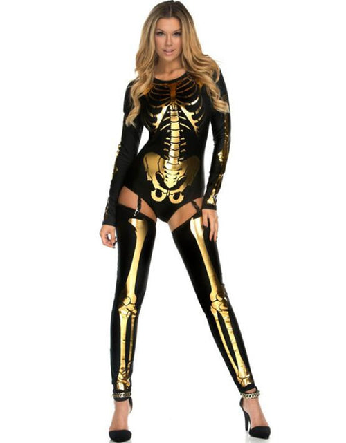 Load image into Gallery viewer, Halloween Cosplay Costume Skull Zombie Uniform
