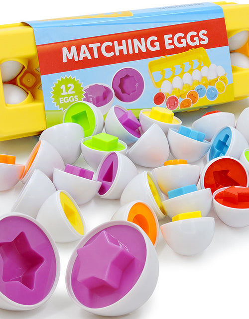 Load image into Gallery viewer, Baby Learning Educational Toy Smart Egg Toy Games Shape Matching Sorters Toys Montessori Eggs Toys For Kids Children
