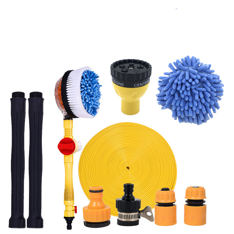 Auto-Rotating Household Tools For Car Washing, Brushing, Mop, Water Passing, Car Soft Hair, High-pressure Water Gun, Special Car Washing Machine