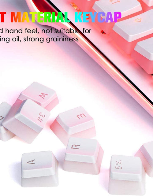 Load image into Gallery viewer, Detachable DIY Pudding Keycap Double Shot Translucent Layer Mechanical US Layout
