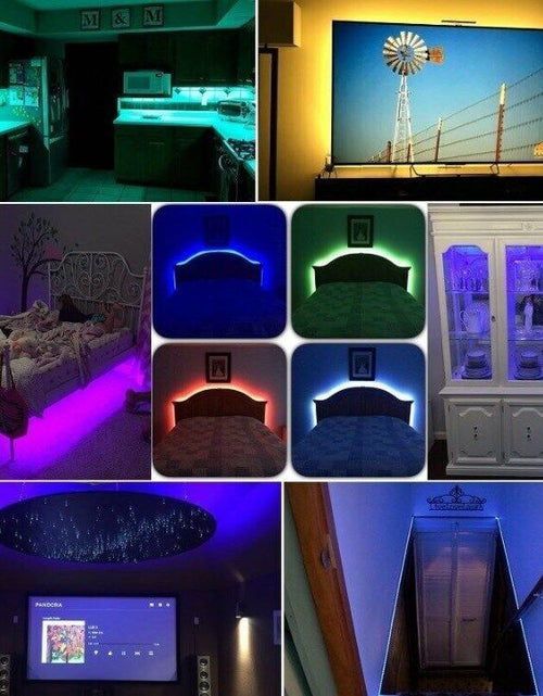 Load image into Gallery viewer, USB LED Light Strip 2-5M RGB Color 5050 Color Changing With TV Kitchen Lighting
