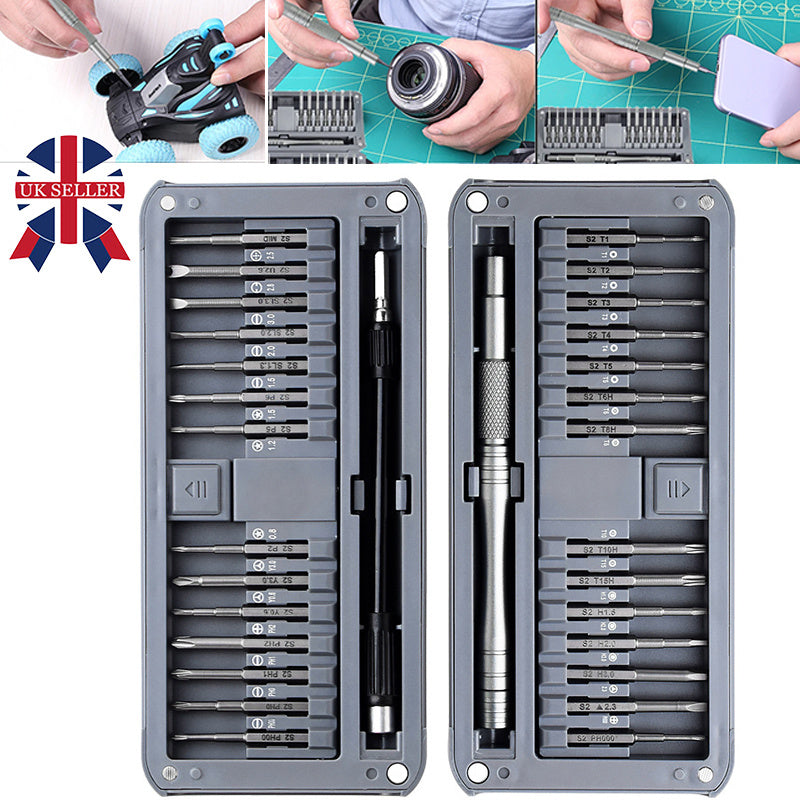 30 In 1 Precision Screwdriver Set For PC Phone Electronic Repair Tool Kit UK