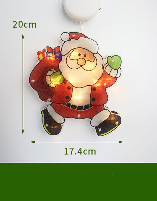 Load image into Gallery viewer, LED Suction Cup Window Hanging Lights Christmas Decoration
