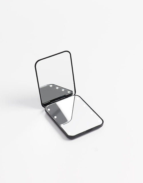 Load image into Gallery viewer, Portable Handheld Folding LED Light Makeup Mirror
