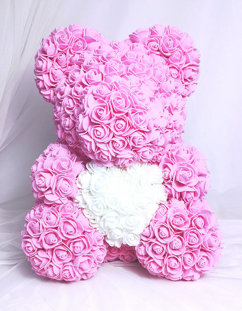 Load image into Gallery viewer, Eternal Life Flower Rose Bear Creative Valentine&#39;s Day Gift
