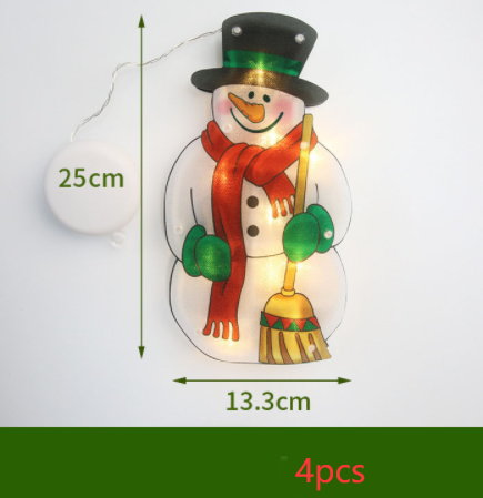 Load image into Gallery viewer, LED Suction Cup Window Hanging Lights Christmas Decoration
