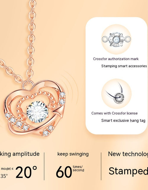 Load image into Gallery viewer, Heart Necklace S925 Sterling Silver
