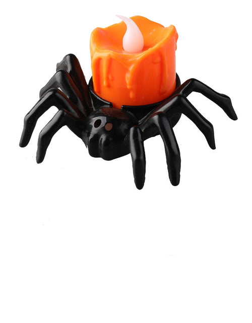 Load image into Gallery viewer, Halloween Festival Atmosphere Creative Halloween Spider Candlestick Ornaments
