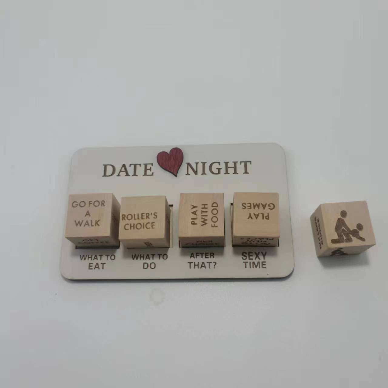 Wooden Date Night Ideas Game Dice Romantic Couple Date Night Game Action Decision Dice Games For Couple