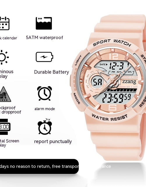 Load image into Gallery viewer, Summer Waterproof Children Girl Electronic Watch
