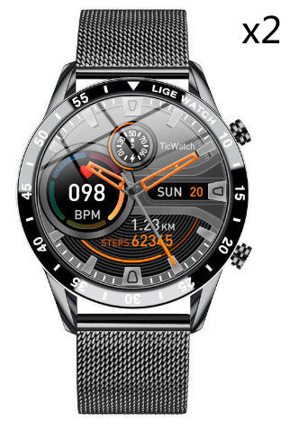 Load image into Gallery viewer, Smart Pedometer Heart Rate Blood Oxygen Detection Watch
