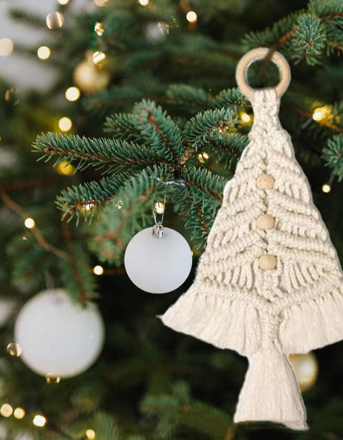 Load image into Gallery viewer, Christmas Tree Diy Material Package Handmade Cotton String Woven
