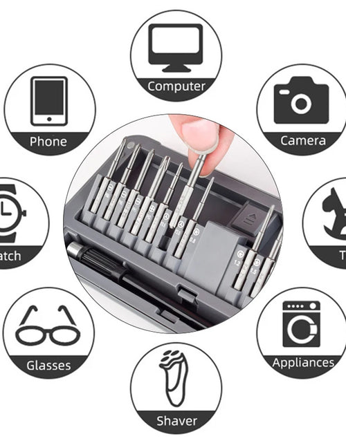 Load image into Gallery viewer, 30 In 1 Precision Screwdriver Set For PC Phone Electronic Repair Tool Kit UK
