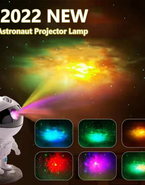 Load image into Gallery viewer, New Galaxy Projector Astronaut Starry Sky Projector Remote Control Music Laser
