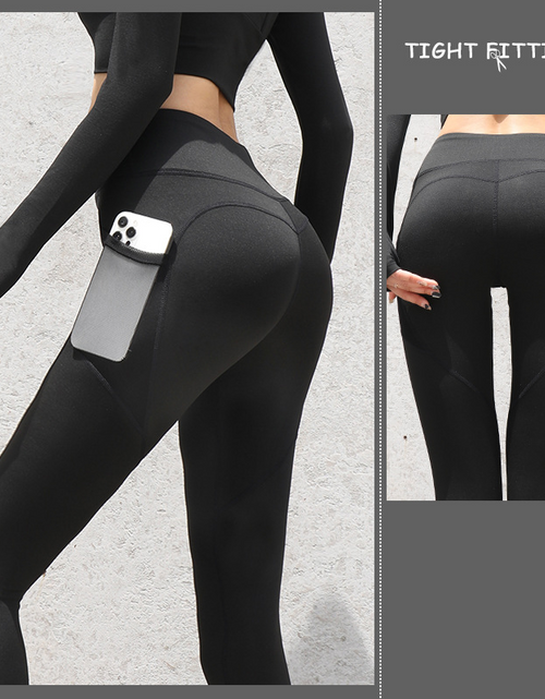 Load image into Gallery viewer, Gym Sport Seamless Leggings With Pockets Push Up High Waist Pants Women Fitness Running Yoga Pants Gym Sport Seamless Leggings
