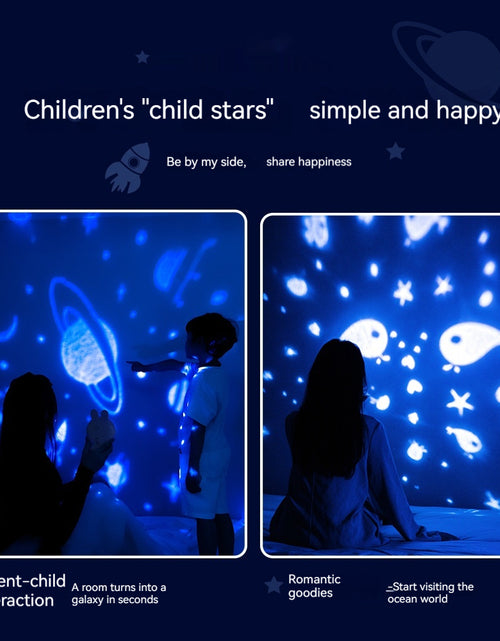 Load image into Gallery viewer, Creative Rabbit Star Light Projector Lamp Children Home Decor
