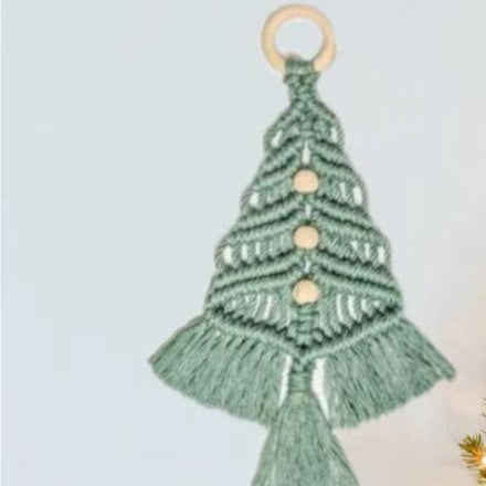 Load image into Gallery viewer, Christmas Tree Diy Material Package Handmade Cotton String Woven
