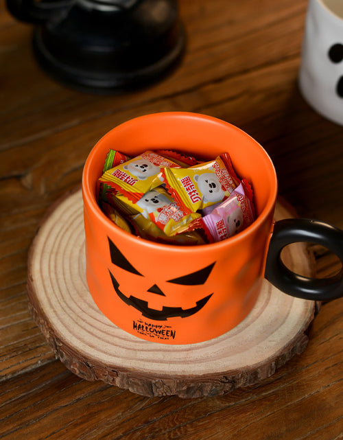 Load image into Gallery viewer, Halloween Gift Pumpkin Cup Ceramic Mug
