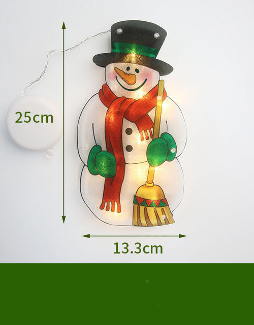 Load image into Gallery viewer, LED Suction Cup Window Hanging Lights Christmas Decoration
