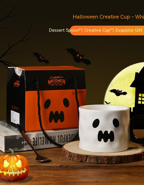 Load image into Gallery viewer, Halloween Gift Pumpkin Cup Ceramic Mug
