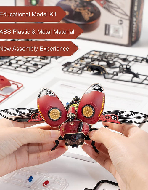 Load image into Gallery viewer, Robotime Rokr Scout Beetle Metal 3D Puzzles Games Punk Style Gift For Birthday Easy Assembly Mechanical Design DIY Toys - MI02
